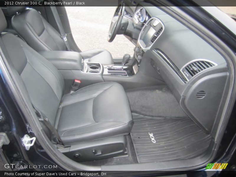 Blackberry Pearl / Black 2012 Chrysler 300 C