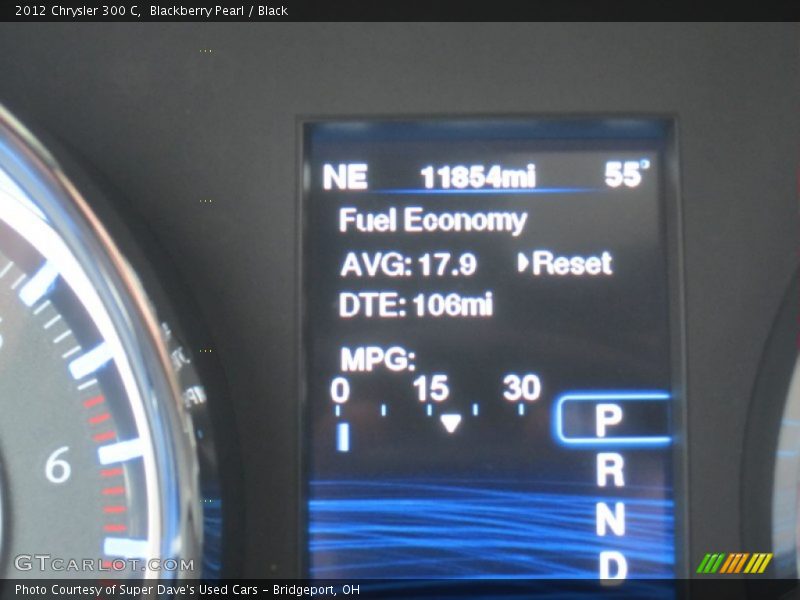 Blackberry Pearl / Black 2012 Chrysler 300 C