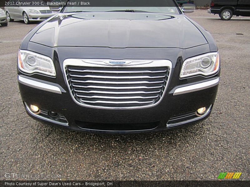 Blackberry Pearl / Black 2012 Chrysler 300 C