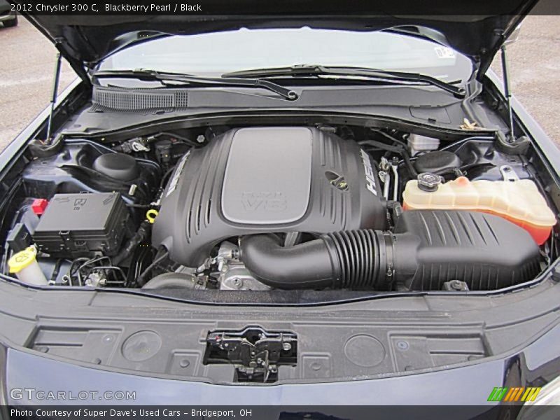 Blackberry Pearl / Black 2012 Chrysler 300 C
