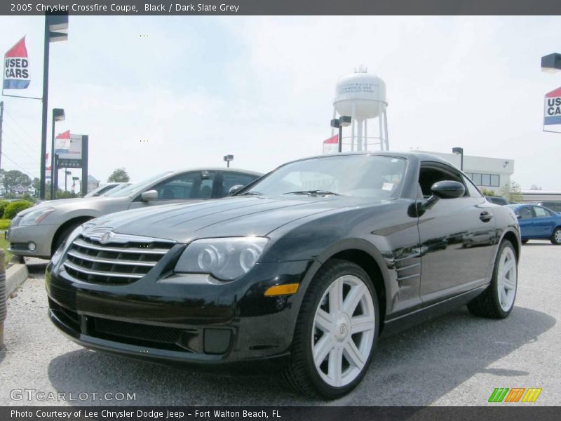 Black / Dark Slate Grey 2005 Chrysler Crossfire Coupe