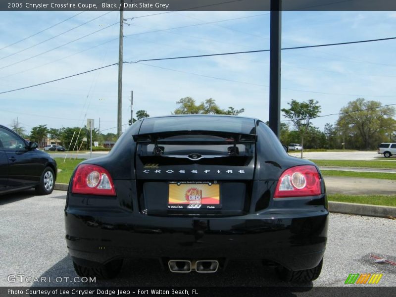Black / Dark Slate Grey 2005 Chrysler Crossfire Coupe