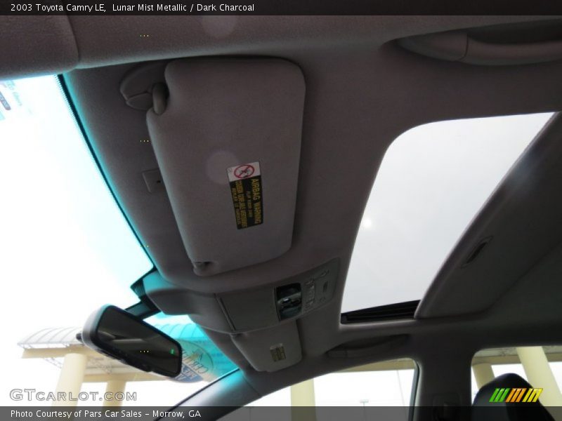 Lunar Mist Metallic / Dark Charcoal 2003 Toyota Camry LE