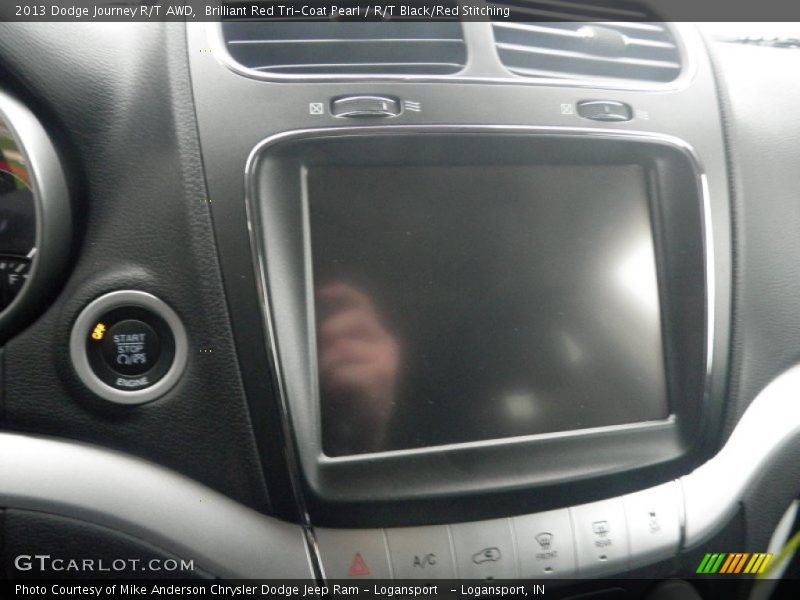 Brilliant Red Tri-Coat Pearl / R/T Black/Red Stitching 2013 Dodge Journey R/T AWD
