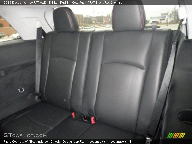 Brilliant Red Tri-Coat Pearl / R/T Black/Red Stitching 2013 Dodge Journey R/T AWD