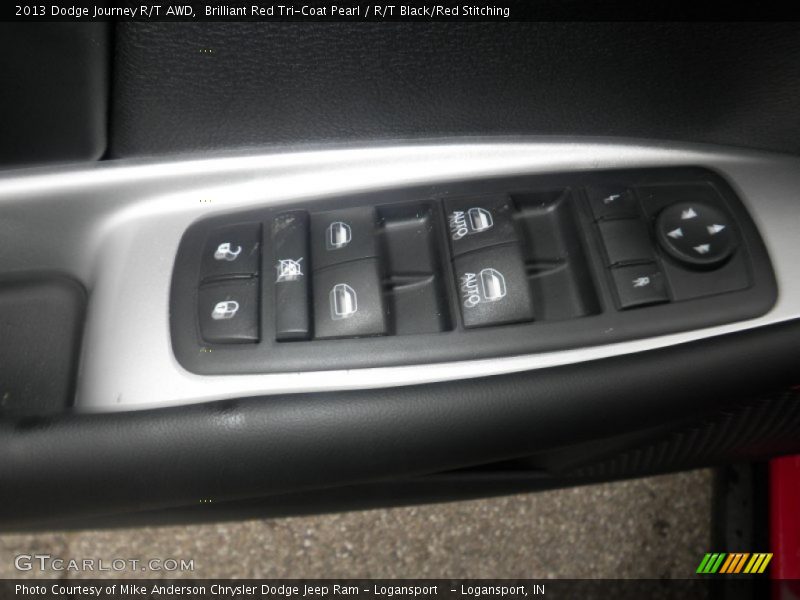 Brilliant Red Tri-Coat Pearl / R/T Black/Red Stitching 2013 Dodge Journey R/T AWD