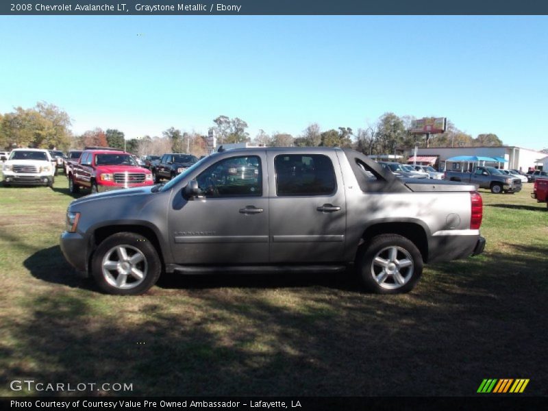 Graystone Metallic / Ebony 2008 Chevrolet Avalanche LT