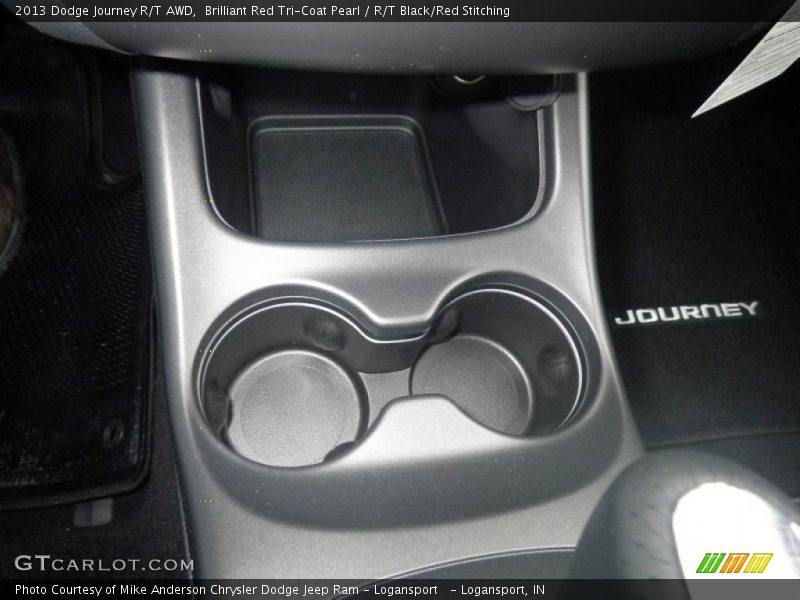 Brilliant Red Tri-Coat Pearl / R/T Black/Red Stitching 2013 Dodge Journey R/T AWD
