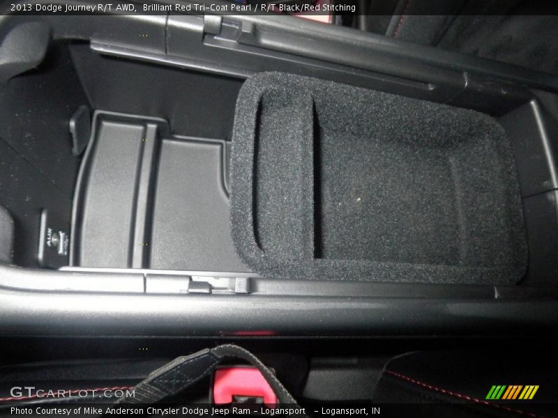 Brilliant Red Tri-Coat Pearl / R/T Black/Red Stitching 2013 Dodge Journey R/T AWD