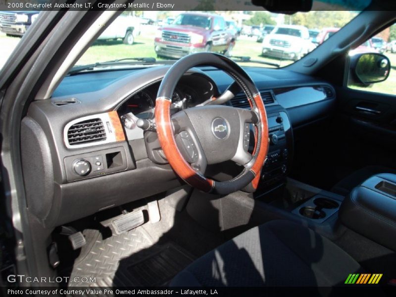 Graystone Metallic / Ebony 2008 Chevrolet Avalanche LT