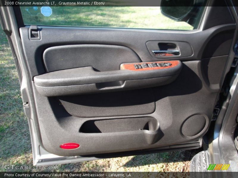 Graystone Metallic / Ebony 2008 Chevrolet Avalanche LT