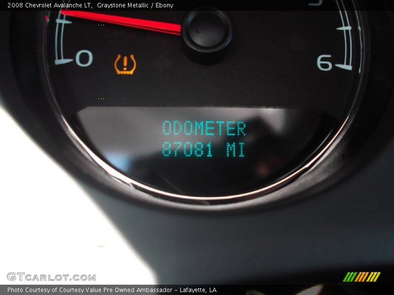 Graystone Metallic / Ebony 2008 Chevrolet Avalanche LT