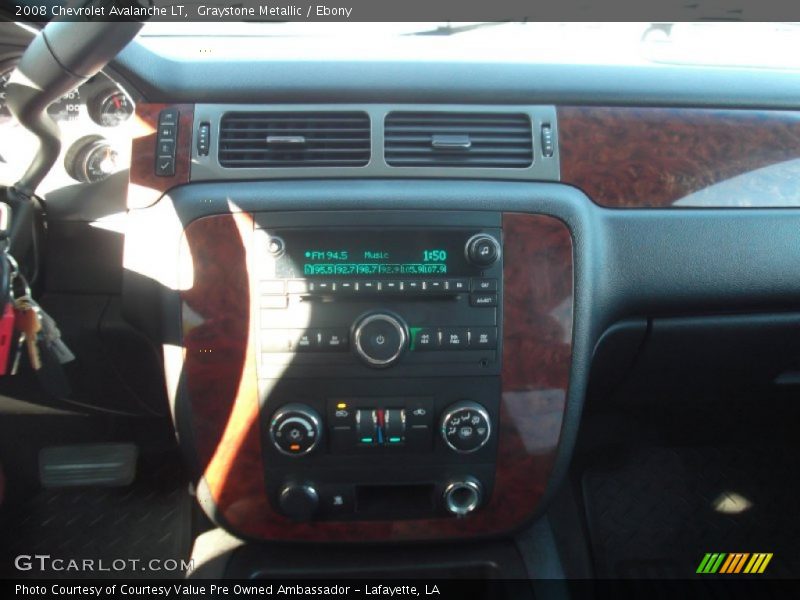 Graystone Metallic / Ebony 2008 Chevrolet Avalanche LT