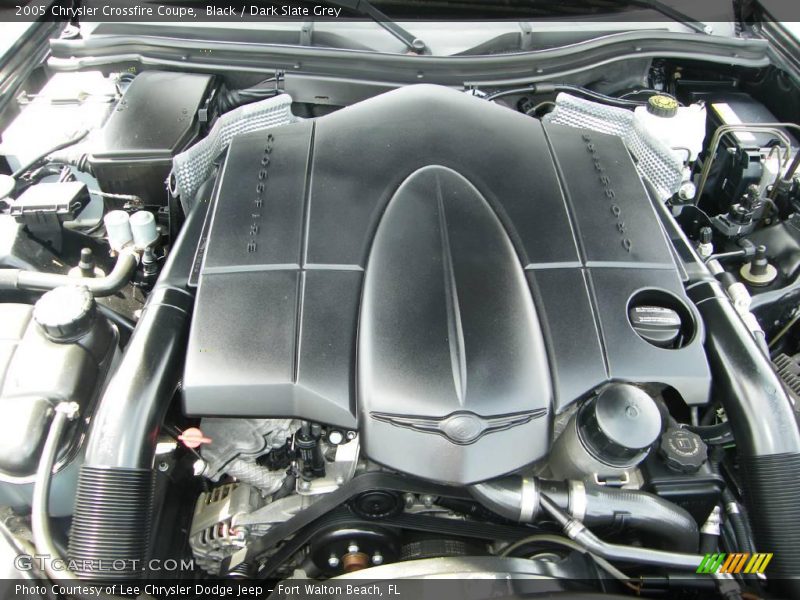 Black / Dark Slate Grey 2005 Chrysler Crossfire Coupe