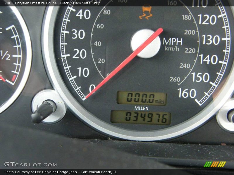 Black / Dark Slate Grey 2005 Chrysler Crossfire Coupe