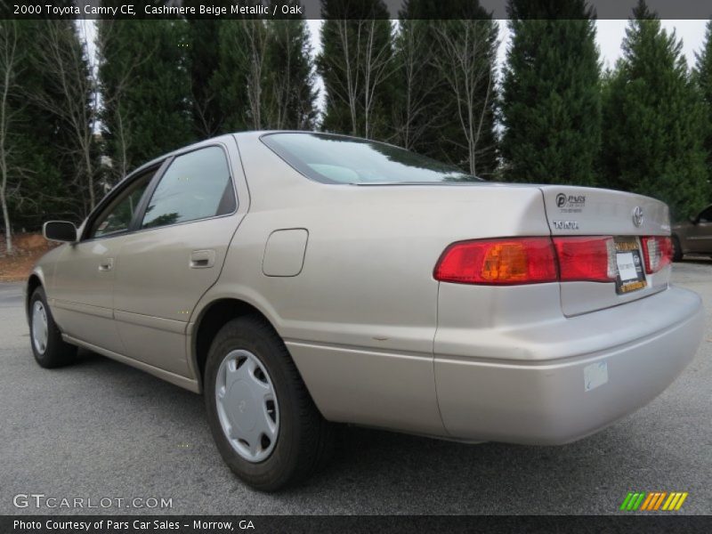 Cashmere Beige Metallic / Oak 2000 Toyota Camry CE
