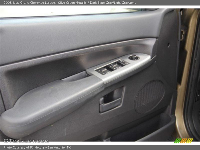 Olive Green Metallic / Dark Slate Gray/Light Graystone 2008 Jeep Grand Cherokee Laredo