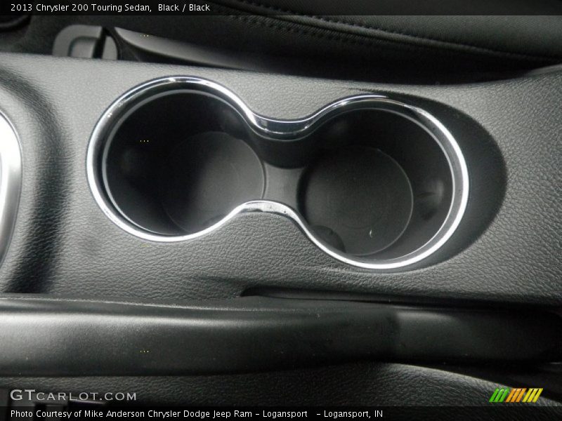 Black / Black 2013 Chrysler 200 Touring Sedan
