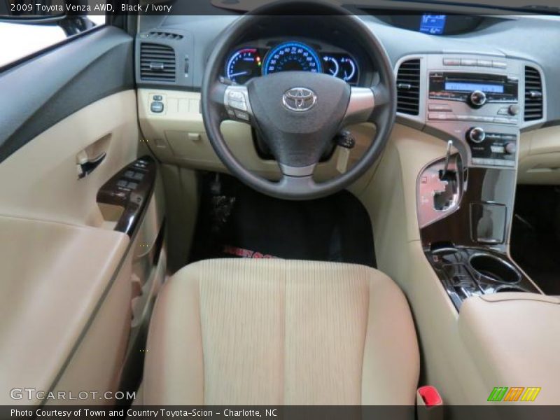 Black / Ivory 2009 Toyota Venza AWD