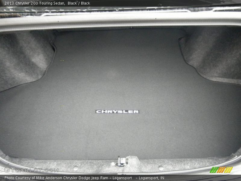 Black / Black 2013 Chrysler 200 Touring Sedan