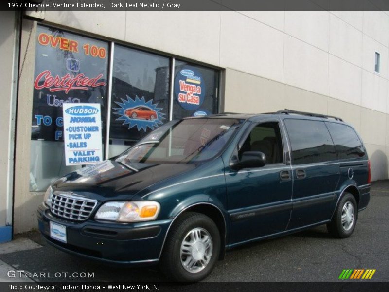 Dark Teal Metallic / Gray 1997 Chevrolet Venture Extended