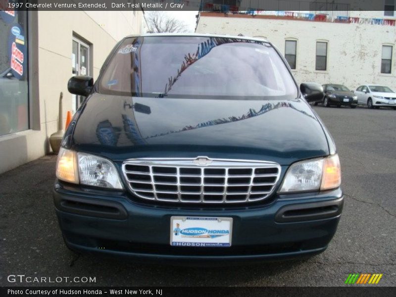 Dark Teal Metallic / Gray 1997 Chevrolet Venture Extended