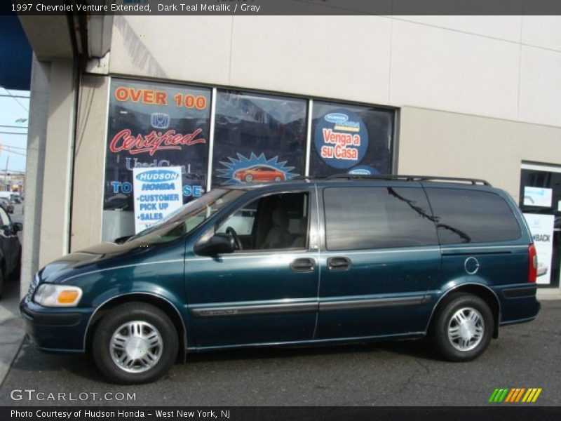 Dark Teal Metallic / Gray 1997 Chevrolet Venture Extended