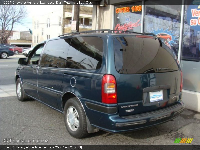 Dark Teal Metallic / Gray 1997 Chevrolet Venture Extended