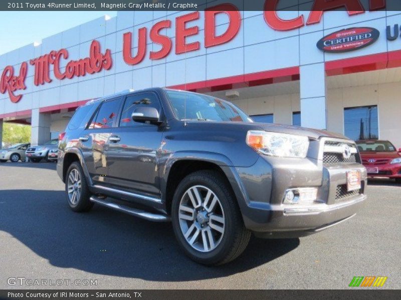 Magnetic Gray Metallic / Graphite 2011 Toyota 4Runner Limited