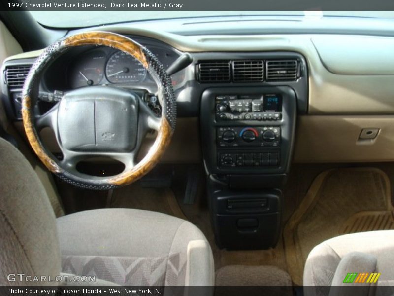 Dark Teal Metallic / Gray 1997 Chevrolet Venture Extended