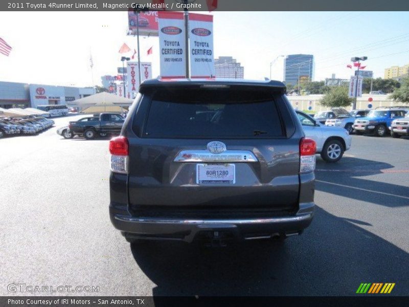 Magnetic Gray Metallic / Graphite 2011 Toyota 4Runner Limited