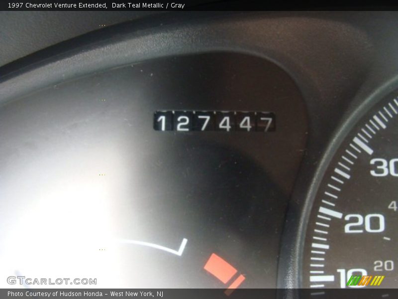 Dark Teal Metallic / Gray 1997 Chevrolet Venture Extended