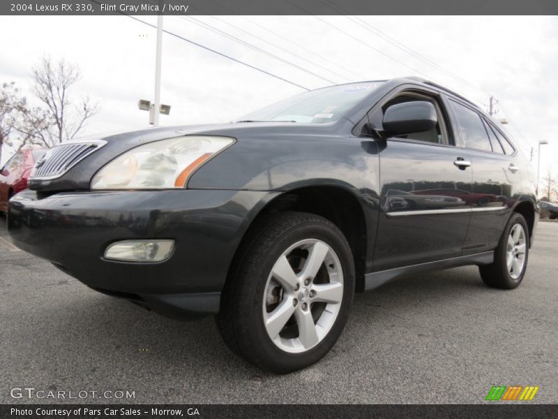 Flint Gray Mica / Ivory 2004 Lexus RX 330