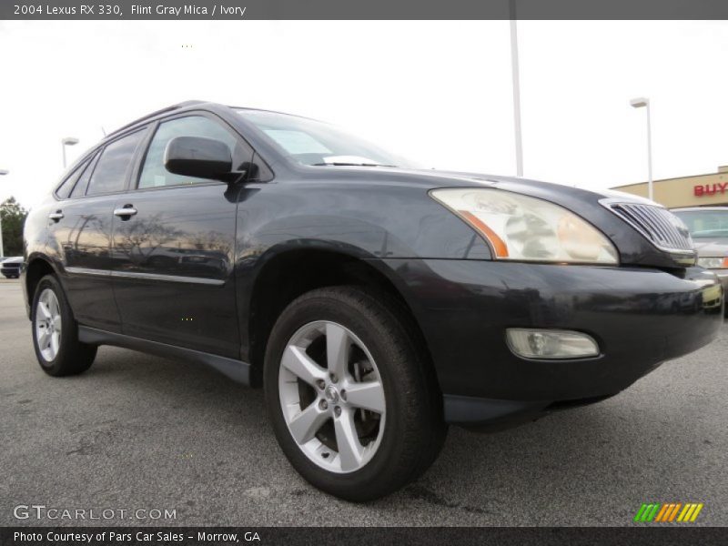 Flint Gray Mica / Ivory 2004 Lexus RX 330