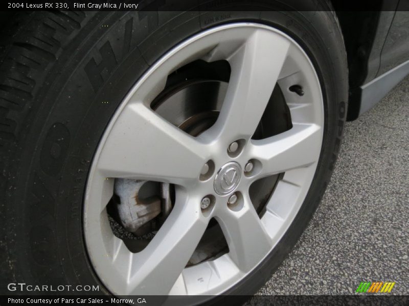 Flint Gray Mica / Ivory 2004 Lexus RX 330