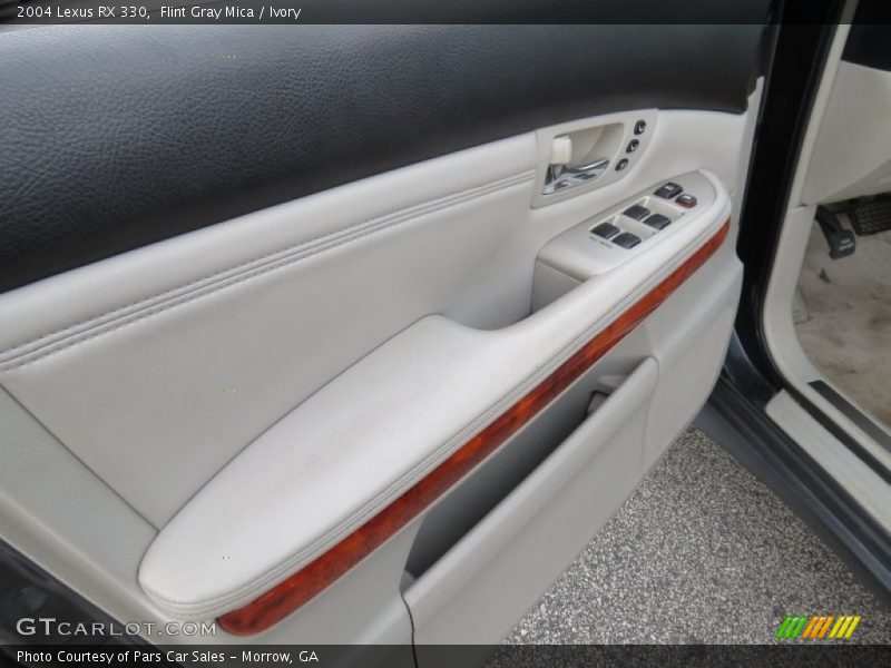 Flint Gray Mica / Ivory 2004 Lexus RX 330
