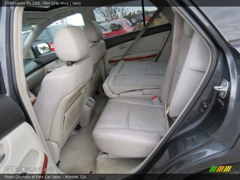 Flint Gray Mica / Ivory 2004 Lexus RX 330