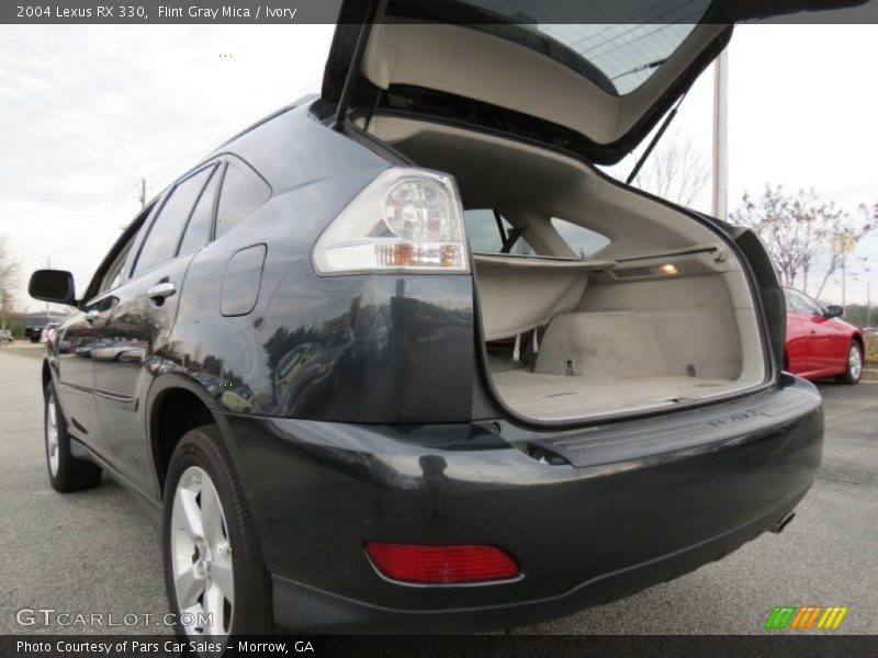 Flint Gray Mica / Ivory 2004 Lexus RX 330