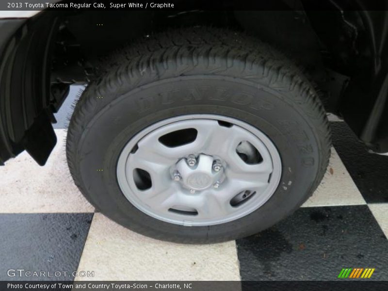 Super White / Graphite 2013 Toyota Tacoma Regular Cab