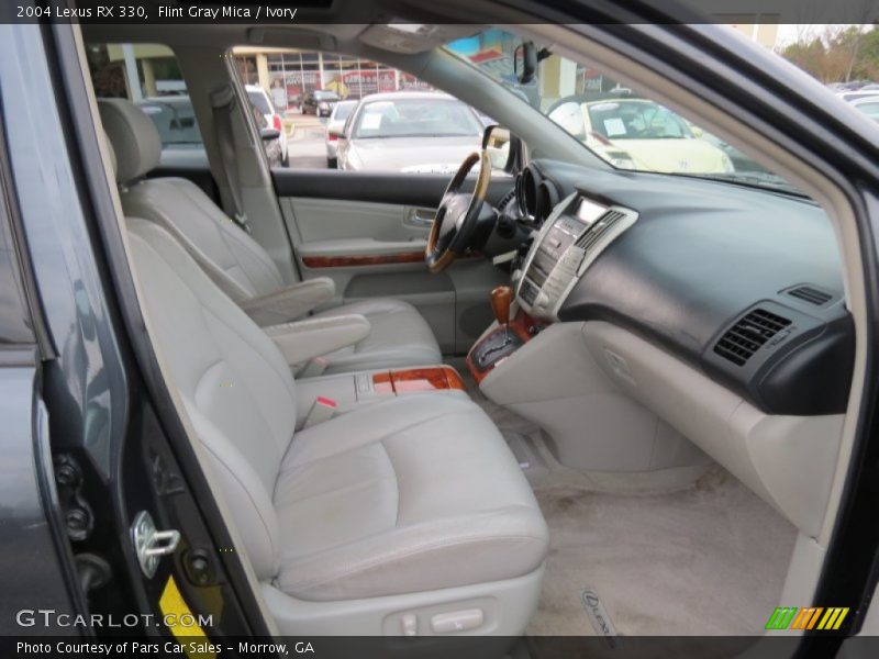 Flint Gray Mica / Ivory 2004 Lexus RX 330