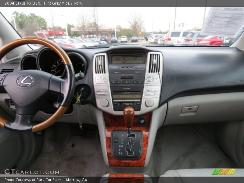 Flint Gray Mica / Ivory 2004 Lexus RX 330