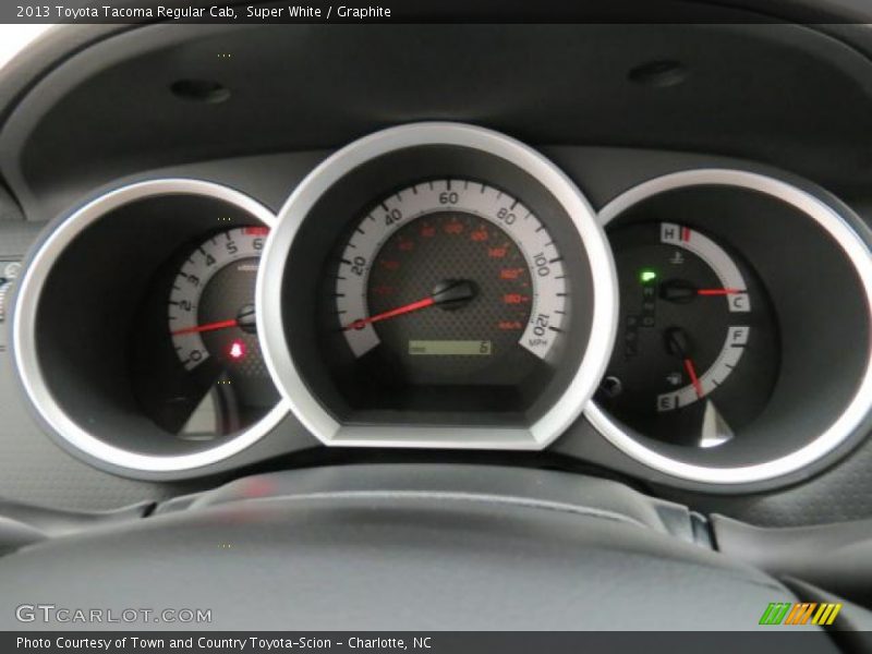 Super White / Graphite 2013 Toyota Tacoma Regular Cab