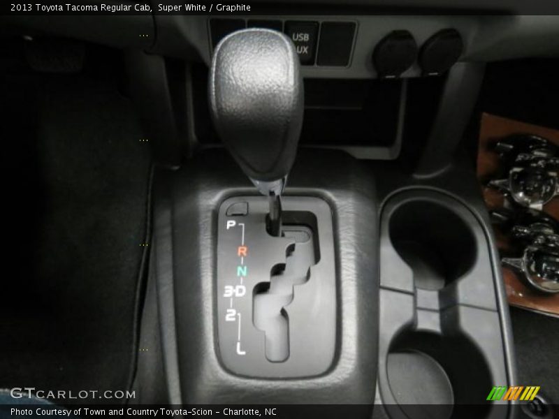 Super White / Graphite 2013 Toyota Tacoma Regular Cab