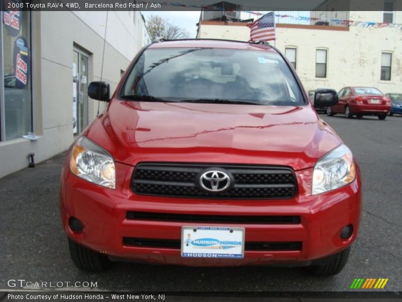 Barcelona Red Pearl / Ash 2008 Toyota RAV4 4WD