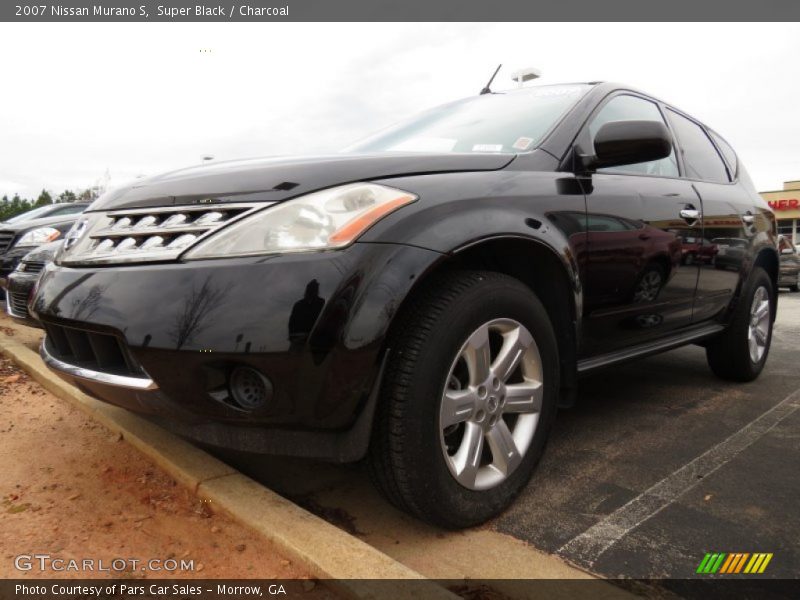 Super Black / Charcoal 2007 Nissan Murano S