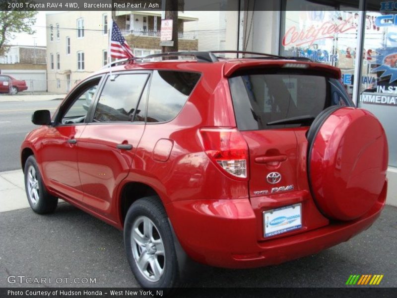 Barcelona Red Pearl / Ash 2008 Toyota RAV4 4WD