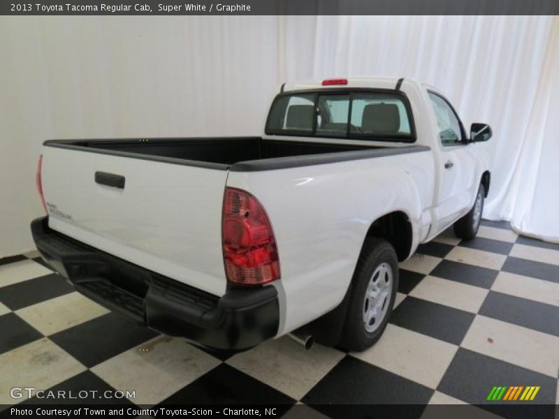 Super White / Graphite 2013 Toyota Tacoma Regular Cab