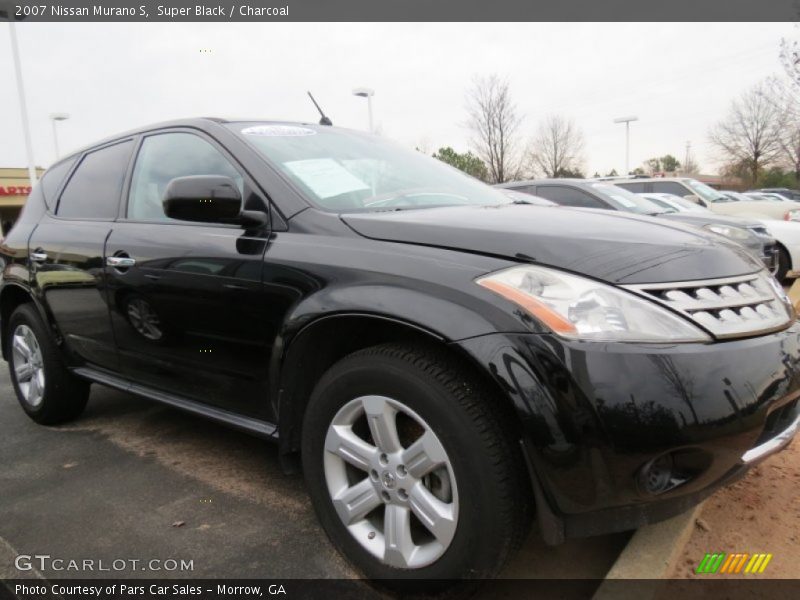 Super Black / Charcoal 2007 Nissan Murano S
