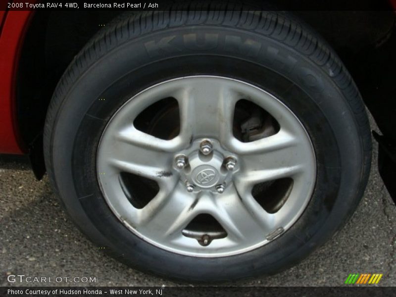 Barcelona Red Pearl / Ash 2008 Toyota RAV4 4WD