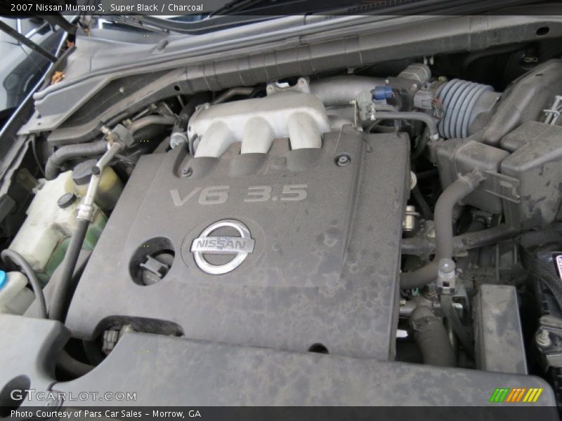 Super Black / Charcoal 2007 Nissan Murano S
